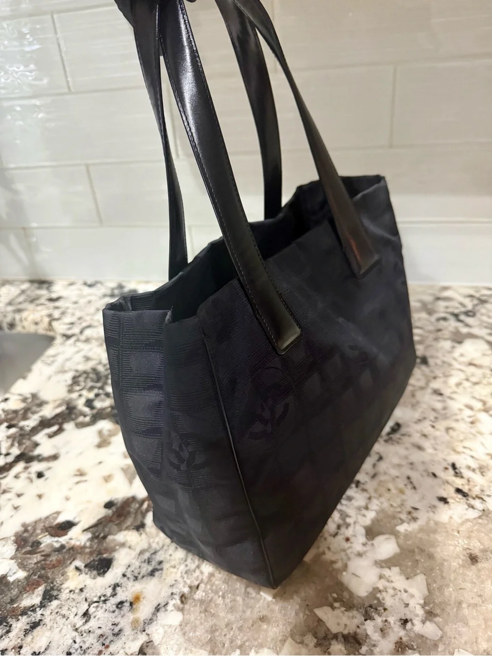 AUTHENTIC CHANEL NYLON TOTE